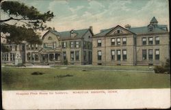 Hospital Pitch Home for Soldiers Postcard