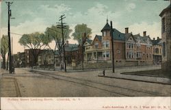 Mohaw Street Looking North Postcard