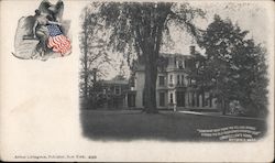 Longfellow's Home Pittsfield, MA Postcard Postcard Postcard