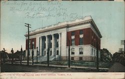 U.S. Custom House and Post Office Tampa, FL Postcard Postcard Postcard