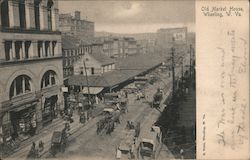 Old Market House Wheeling, WV Postcard Postcard Postcard