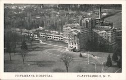 Physicians Hospital Plattsburgh, NY Postcard Postcard Postcard