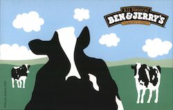 Ben & Jerry's Cows Postcard