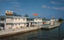 Magnificent Blue Bay Motel Postcard