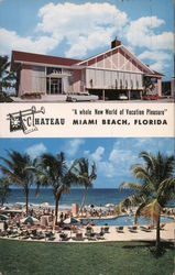 The Chateau "A Whole New World of Vacation Pleasure" Miami Beach, FL Postcard Postcard Postcard