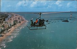 Miami Helicopter Service, Inc. Florida Postcard Postcard Postcard