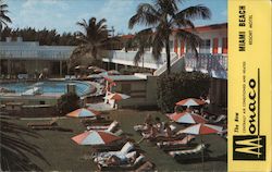 Monoco Luxury Resort Motel- On the Ocean at 175th Street Miami Beach, FL Postcard Postcard Postcard