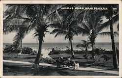 Lummus Park Postcard