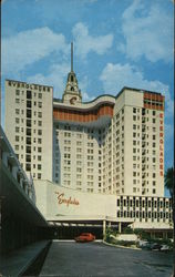 New Everglades Building Overlooking Biscayne Bay Biscayne Blvd. 2nd to 3rd Sts. Postcard