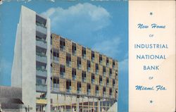 New Home of Industrial National Bank of Miami, Fla. Florida Postcard Postcard Postcard