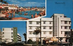 The Bancroft Hotel Motel Apartments Miami Beach, FL Postcard Postcard Postcard