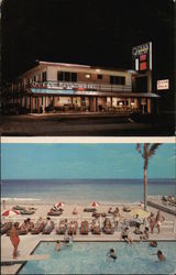 Ocean Palm Motel Postcard