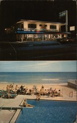 Ocean Palm Motel Postcard