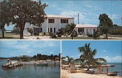 Rock Reef Resort at Key Largo on the Florida Keys "on the Intracoastal Waterway" Postcard Postcard Postcard