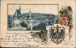 Greetings from Trarbach on the Mosel Germany Postcard Postcard Postcard