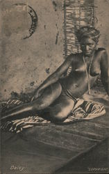 Daisy (Nude) Tarquah, West Africa Postcard Postcard Postcard