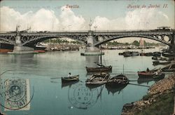 Sevilla - Puente de Isabel II Postcard