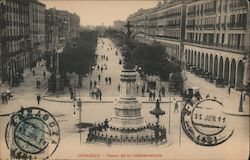 Paseo de la Independencia Postcard