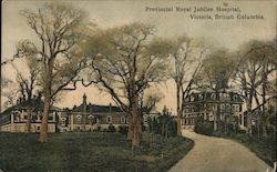 Provincial Royal Jubilee Hospital, Victoria, British columbia Postcard