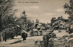 Plaza de Armas, magallanes Postcard