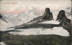 El Portillo Cordillera, Chile Postcard Postcard Postcard