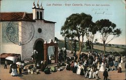 Las Palmas - Gran Canaria. Fiesta en San Lorenzo Postcard