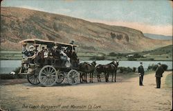 The Coach Glengarriff and Macroom Co Cork Postcard