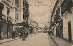 Algeciras, Calle Canovas del Castillo Spain Postcard Postcard Postcard