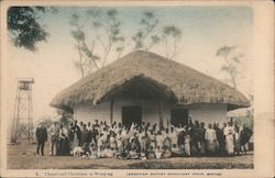 Chapel and Christians Postcard