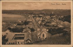 Puerto Montt pier Chile Postcard Postcard Postcard