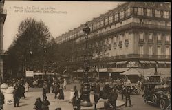 Le Cafe de la Paix et le Boulevard des Capucines Paris, France Postcard Postcard Postcard