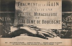 Reliquary in Notre-Dame Basilica Postcard