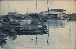 Boats in The Reservoir Postcard