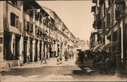 Chinese Street Postcard