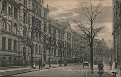 Barmbeck, Schillerstrasse Postcard