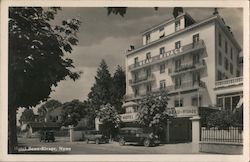 Hotel Beau-Rivage Nyon, Switzerland Postcard Postcard Postcard