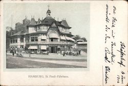 St. Pauli-Fahrhaus Hamburg, Germany Postcard Postcard Postcard