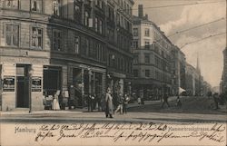 Hammerbrook Street Hamburg, Germany Postcard Postcard Postcard