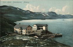 Tyin Hotel - Lake Bygdin Postcard