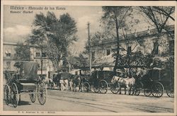 México - Mercado de las Flores Postcard