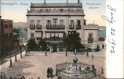 Connaught's House, Commercial Square Postcard