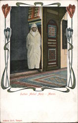 Sultan Abdul Aziz Morocco Postcard Postcard Postcard