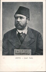 Isma'il Pasha Khedive Egypt Africa Postcard Postcard Postcard