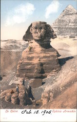 Le Caire, Sphinx Armachis Cairo, Egypt Africa Postcard Postcard Postcard