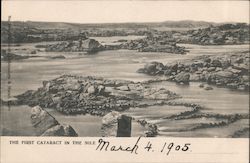 The First Cataract in the Nile Postcard