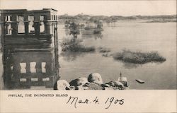 Phylae, the Inundated Island Postcard