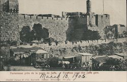 Forteresse Pres de la Porte de Jaffa Postcard