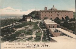 Convent du Mt. Carmel et baie de Caiffa Israel Middle East Postcard Postcard Postcard