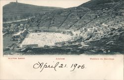 Athenes - Theatre de Bachhus Postcard