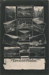 Brennerbahn Germany Postcard Postcard Postcard